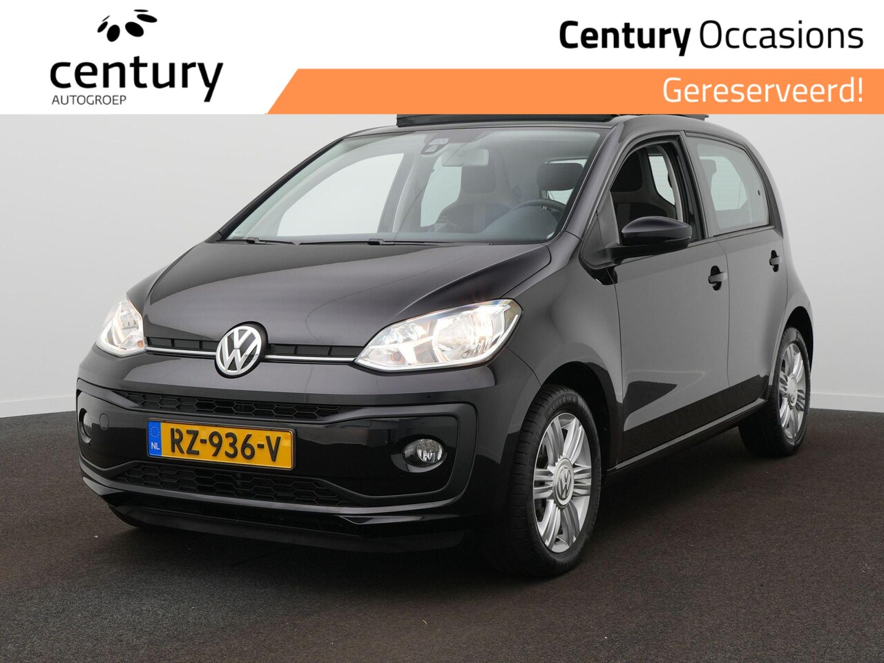 Volkswagen Up! - 1.0 BMT high up! Automaat / Panoramadak / App-Navi / Clima / Cruise / Stoelverwarming / Ac - AutoWereld.nl