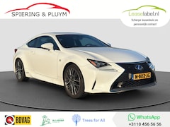 Lexus RC - 300h F SPORT | Dealer onderhouden | Dodehoek | Keyless | Stoel vent