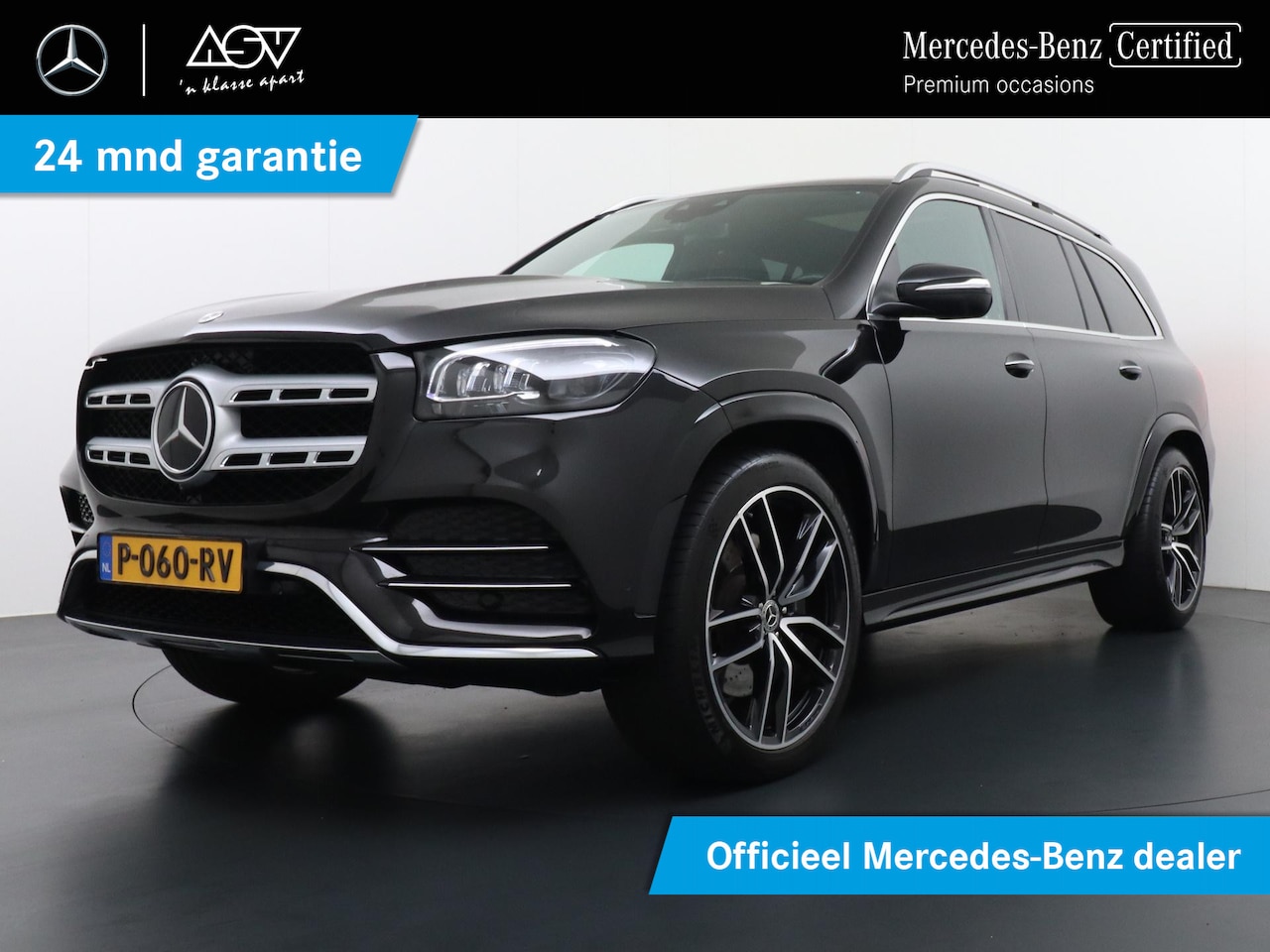Mercedes-Benz GLS - 580 4MATIC Premium Plus 7-pers. | Panorama - Schuifdak | 23" AMG Velgen |  Trekhaak Wegkla - AutoWereld.nl