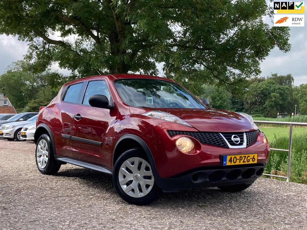 Nissan Juke - 1.6 Visia Eco | NAP + Airco nu €6.975,-!! - AutoWereld.nl