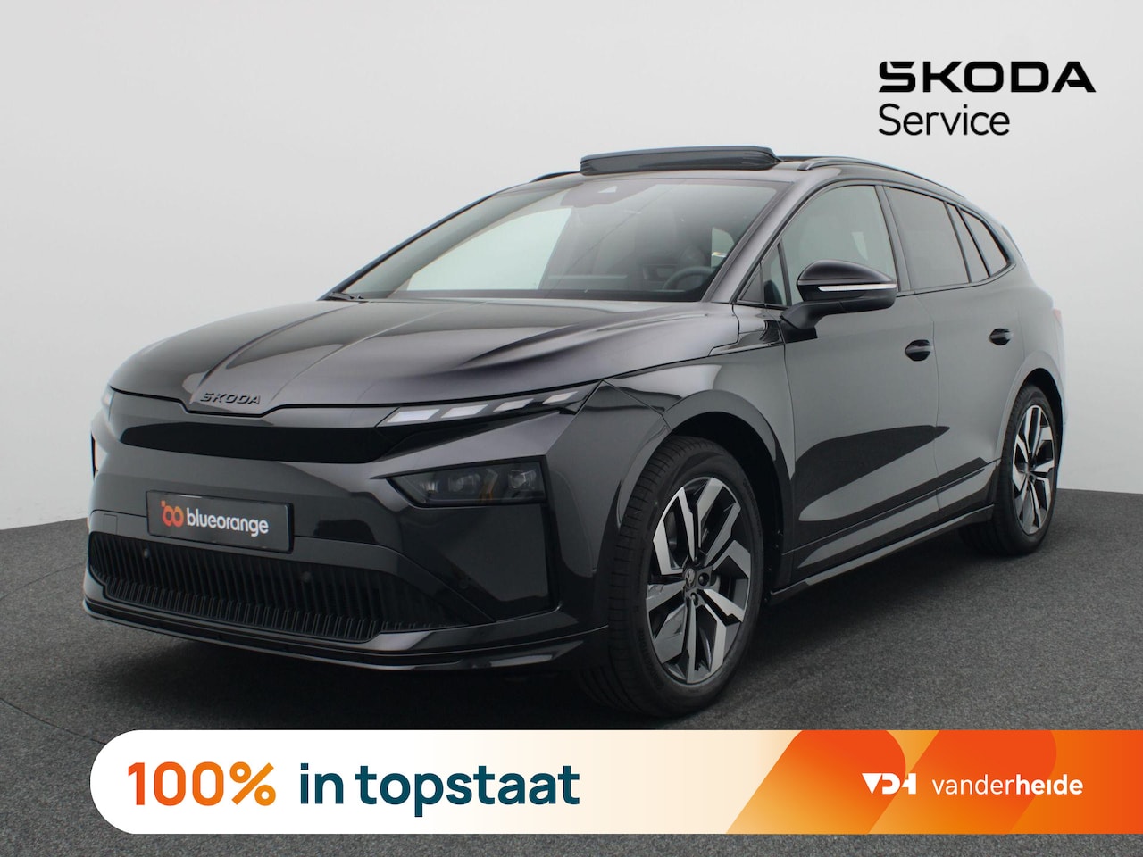 Skoda Enyaq iV - 85 Sportline 77KW 286PK Pano-Schuifkanteldak, Warmtepomp, Achteruitrijcamera, Navigatie, K - AutoWereld.nl
