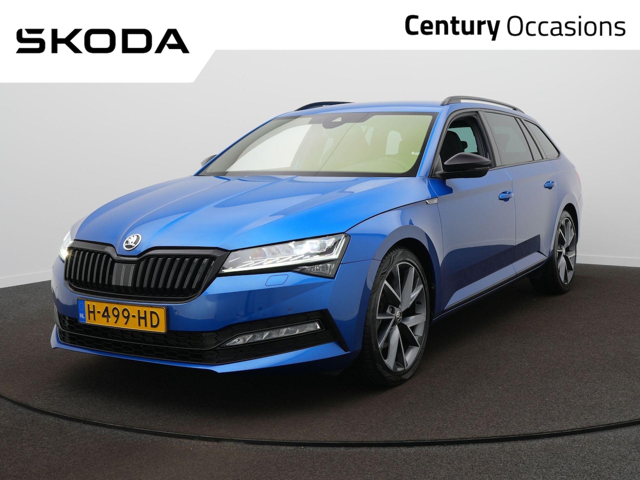 Skoda Superb Combi - 1.5 TSI ACT Sportline Business DSg / Camera / Virtual / Canton-Audio - AutoWereld.nl