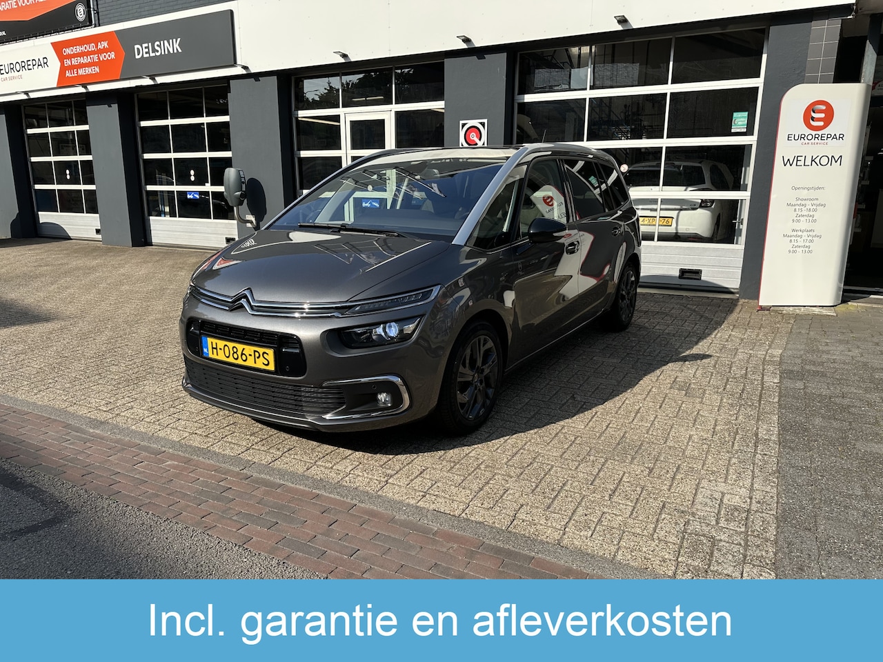 Citroën Grand C4 SpaceTourer - 1.2 PureTech Origins All-in Prijs Navi/7 persoons/Cruise/Airco/Xenon/Massage stoelen - AutoWereld.nl