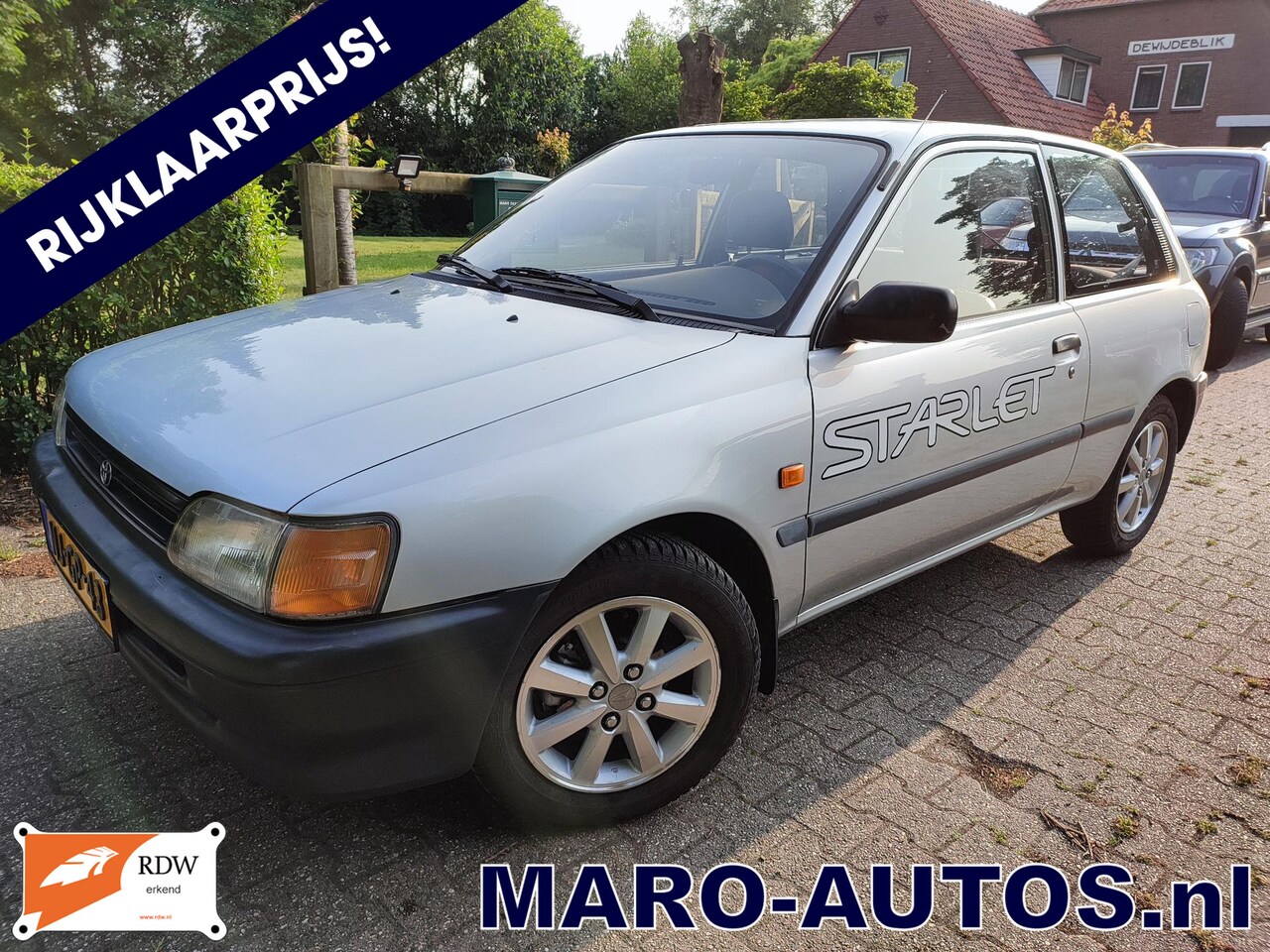 Toyota Starlet - 1.3i-12V Comfort AUTOMAAT + ST.BEKR.! DISTRIBUTIE NW. | Boekjes | VEEL VERVANGEN! | Trekha - AutoWereld.nl