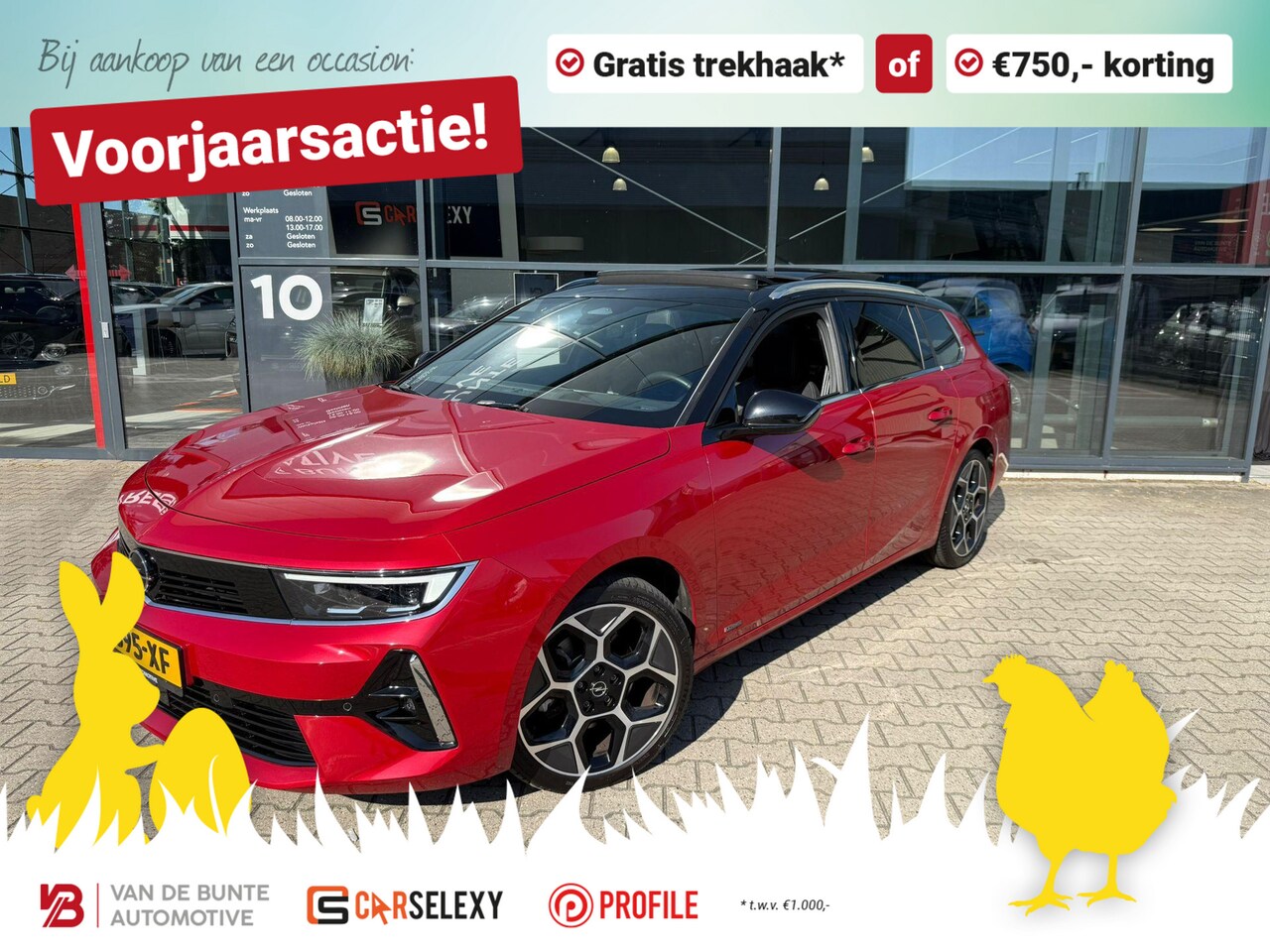 Opel Astra Sports Tourer - 1.2 Ultimate *Afneembare Trekhaak* - AutoWereld.nl