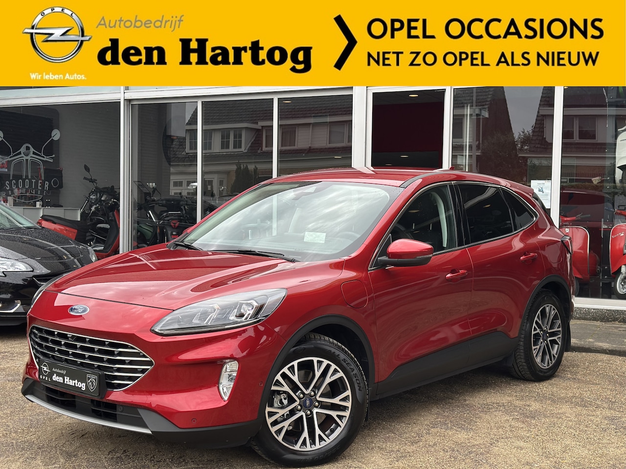 Ford Kuga - 2.5 PHEV Titanium X Trekhaak/Stoelverwarming V+A/Camera. - AutoWereld.nl
