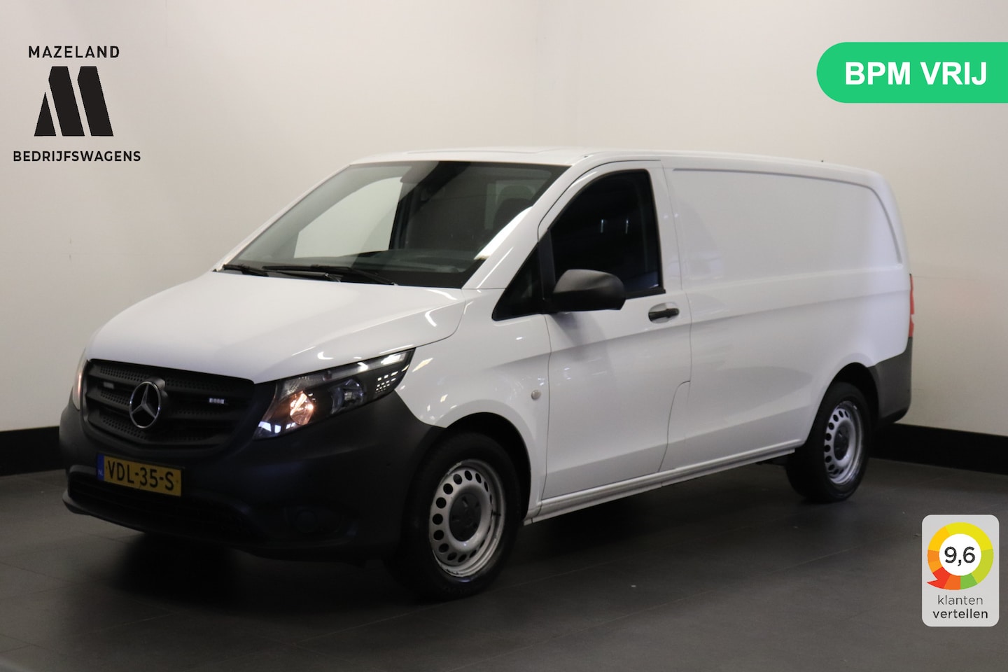 Mercedes-Benz Vito - 116 CDI Lang Automaat EURO 6 - AC/Climate - Cruise - Camera - €15.950,- Excl. - AutoWereld.nl