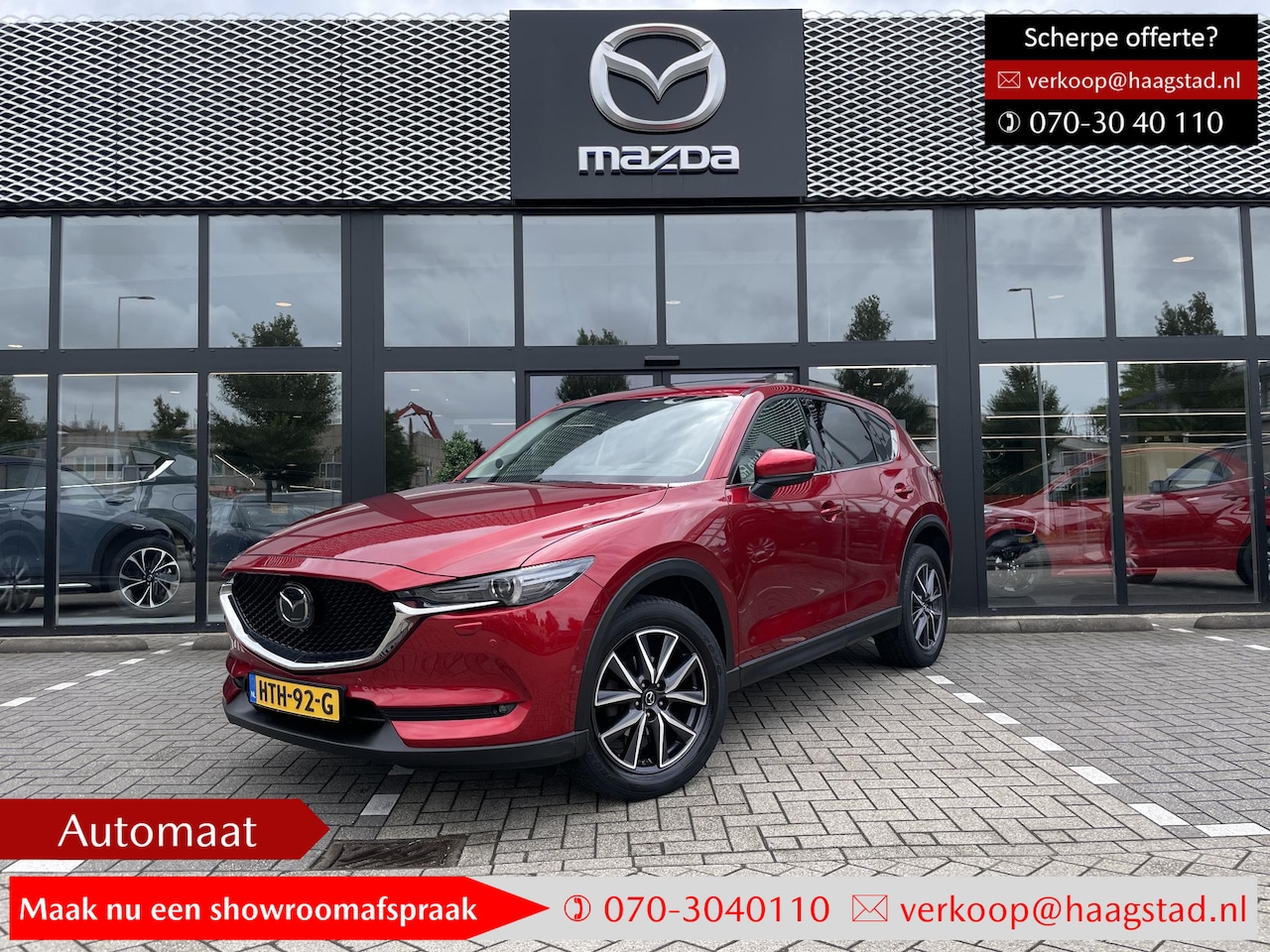 Mazda CX-5 - 2.0 SkyActiv-G 165 GT-M 4WD All wheel drive / 1e Eigenaar / Dealer Onderhouden / Ex Corps - AutoWereld.nl