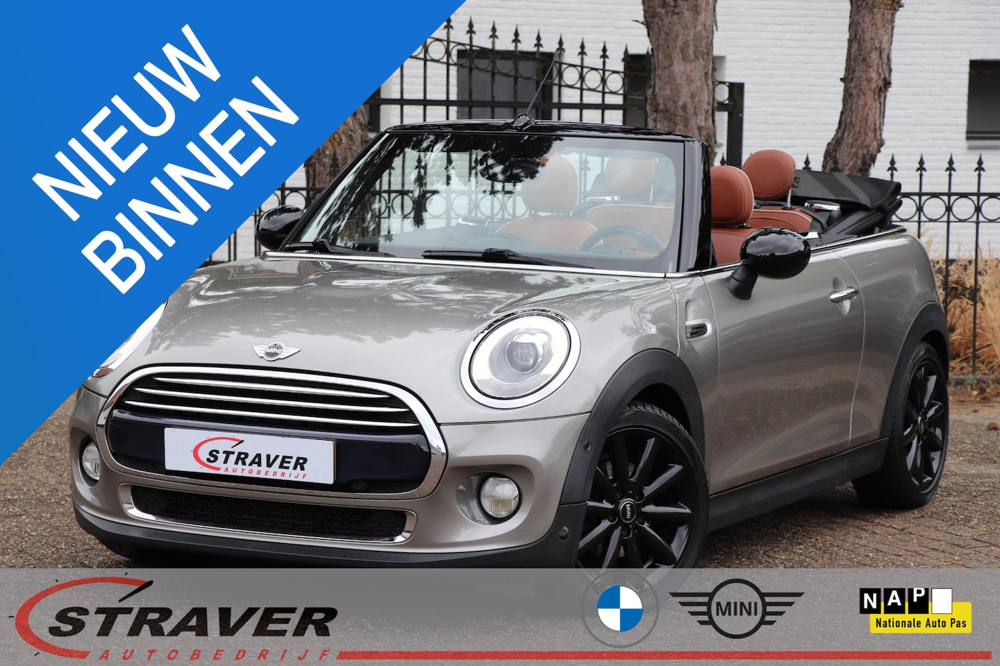 MINI Cabrio - Mini 1.5 Cooper Chili |Stoelverwarming |Navigatie - AutoWereld.nl