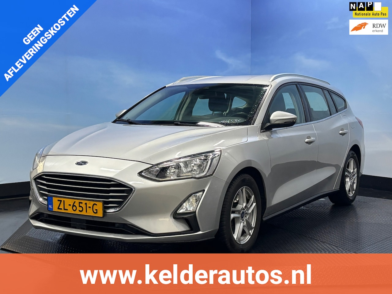Ford Focus Wagon - 1.0 EcoBoost Trend Edition Business Navi | Airco | Cruise | PDC - AutoWereld.nl