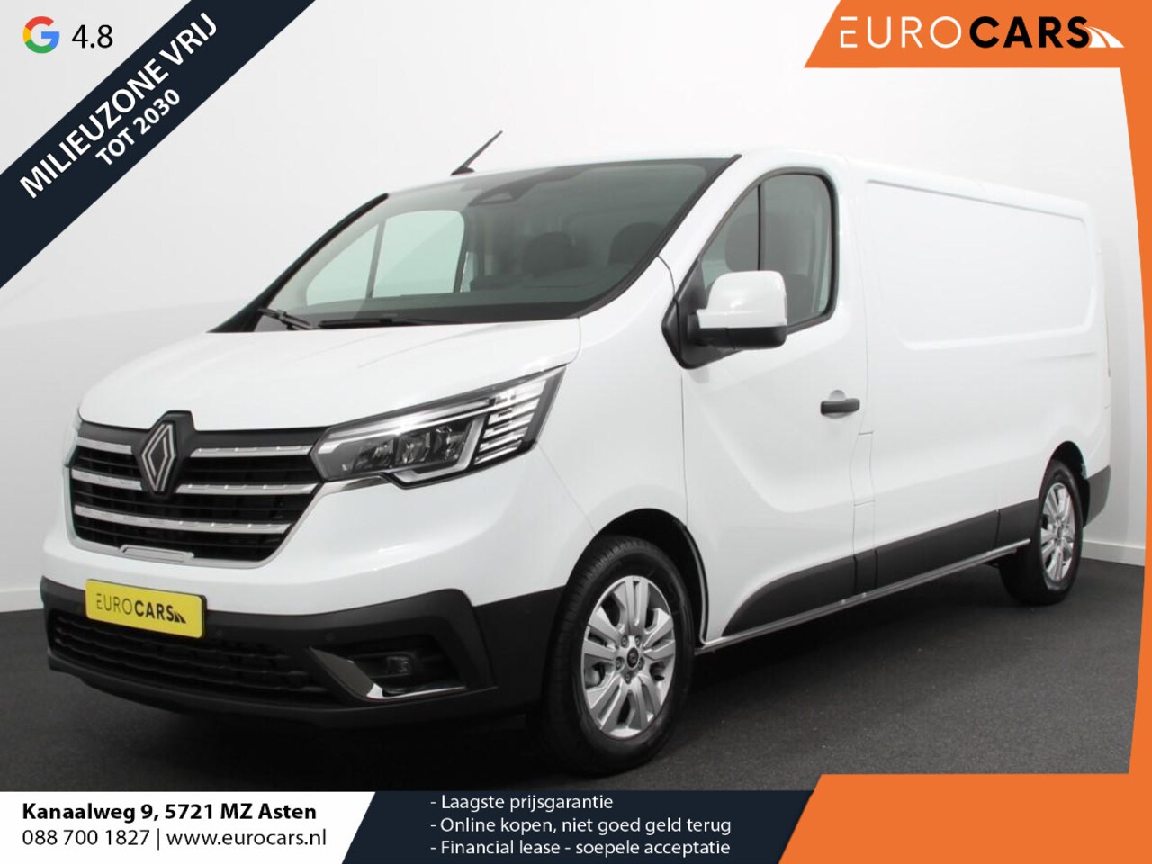 Renault Trafic - 2.0 Blue dC1 150 EDC T30 L2H1 Advance | Navigatie | Airco | Lichtmetalen velgen | Betimmer - AutoWereld.nl