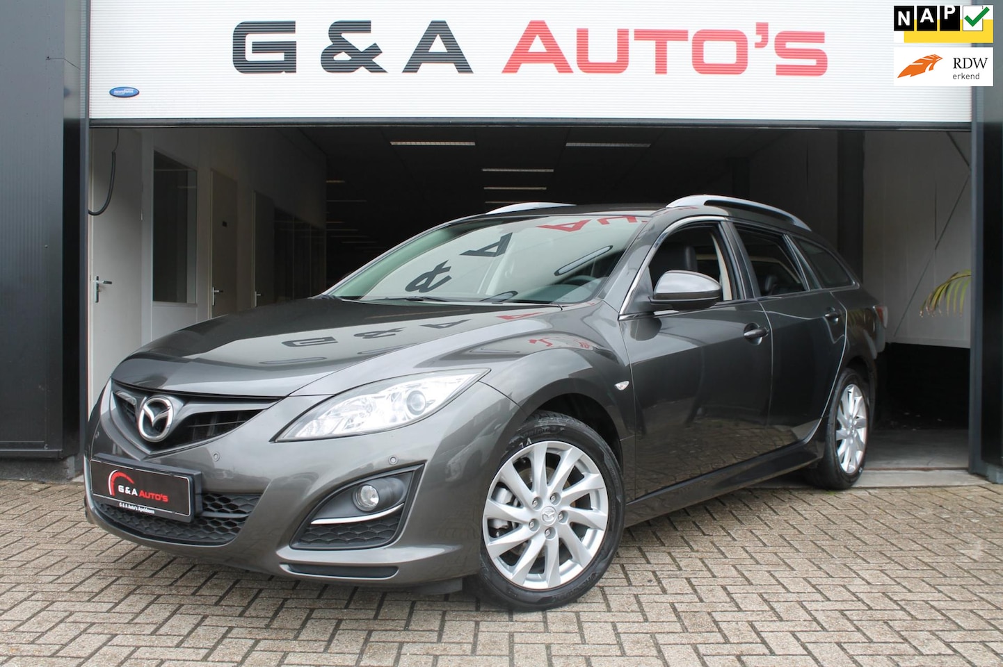 Mazda 6 Sportbreak - 2.0/ AC/PDC/CRUISECTRL/ STOELVERW/BOSE/RVM - AutoWereld.nl