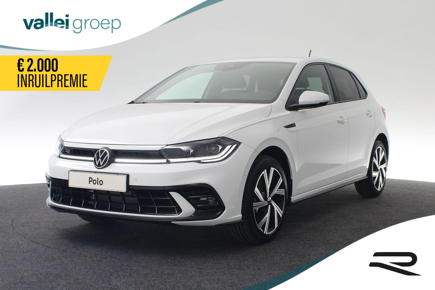 Volkswagen Polo - R-Line Edition 1.0 TSI 70 kW / 95 pk | Camera | IQ Light | Stoelverwarming | Navi | ACC | - AutoWereld.nl