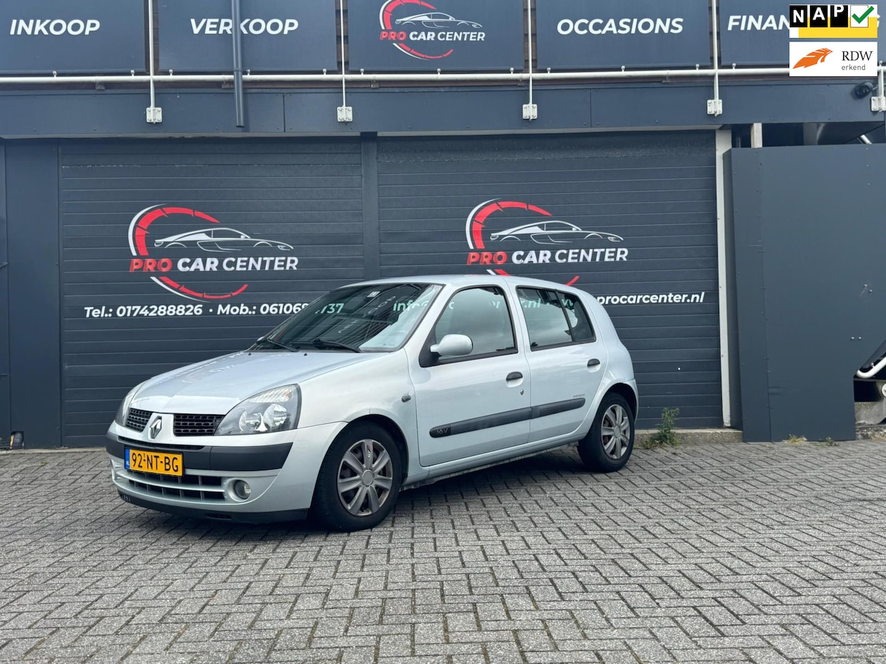 Renault Clio - 1.2-16V Authentique AIRCO|EL.RAMEN|NAP - AutoWereld.nl