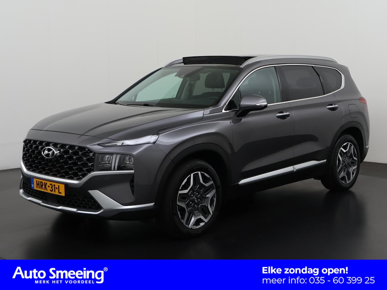 Hyundai Santa Fe - 1.6 T-GDI PHEV Premium Sky 7p. | Panoramadak | 360 Camera | Memory Stoel | Zondag Open! - AutoWereld.nl