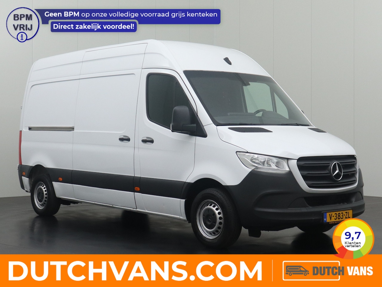 Mercedes-Benz Sprinter - 314CDI L2H2 | Trekhaak | Airco | 3-Persoons | Betimmering | - AutoWereld.nl