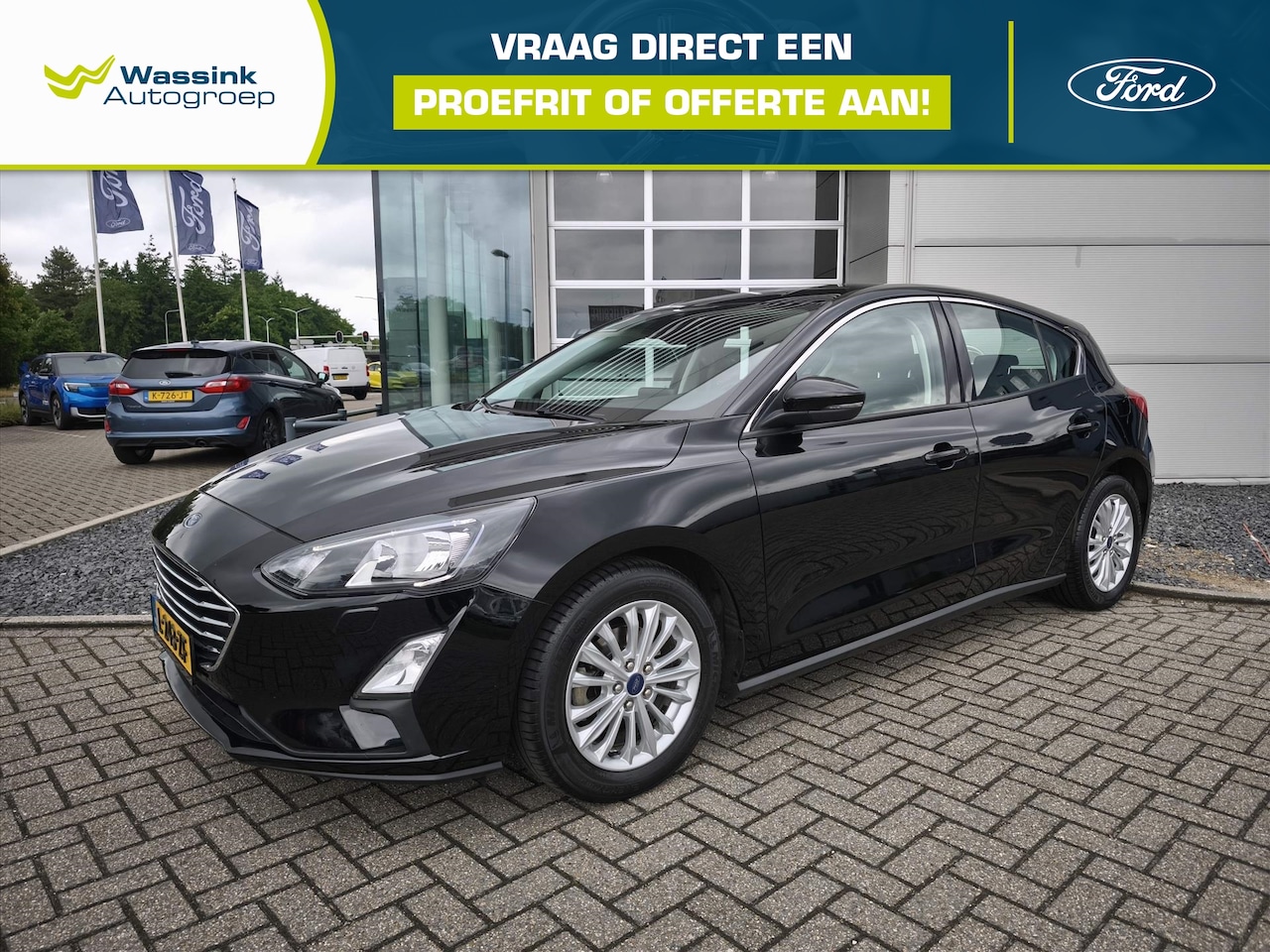 Ford Focus - 1.5 EcoBoost 150pk AUTOMAAT Titanium | Trekhaak | 1500kg trekken | Winter pack - AutoWereld.nl