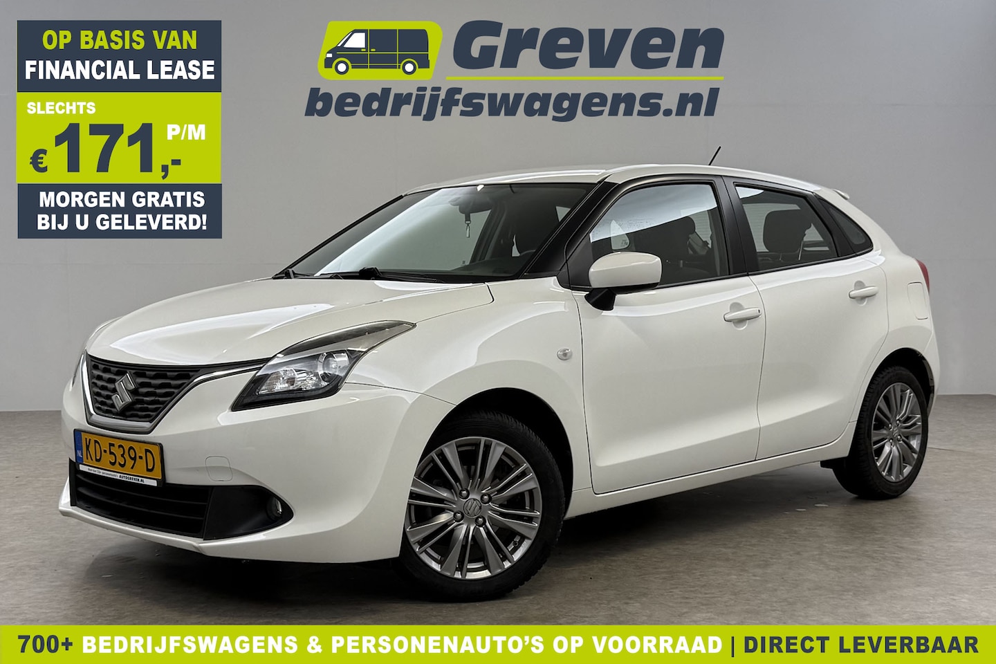 Suzuki Baleno - 1.2 Exclusive Airco Cruise LED Parelmoer 16"LMV Stoelverwarming - AutoWereld.nl