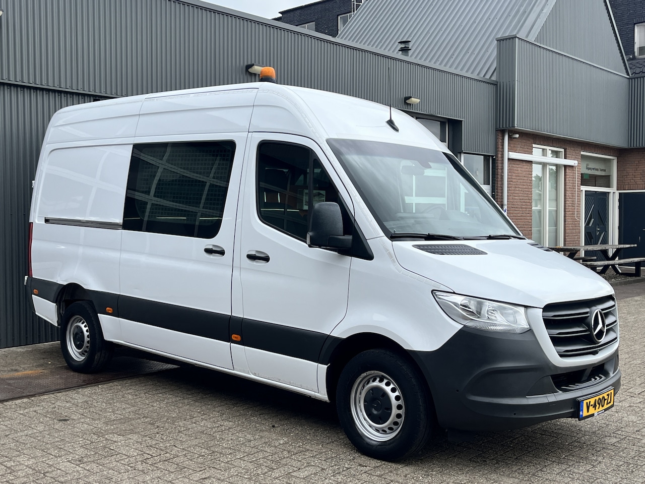 Mercedes-Benz Sprinter - 314 2.2 CDI L2H2 Servicewagen Kastinrichting Airco Cruise controle Trekhaak 2800kg Trekgew - AutoWereld.nl