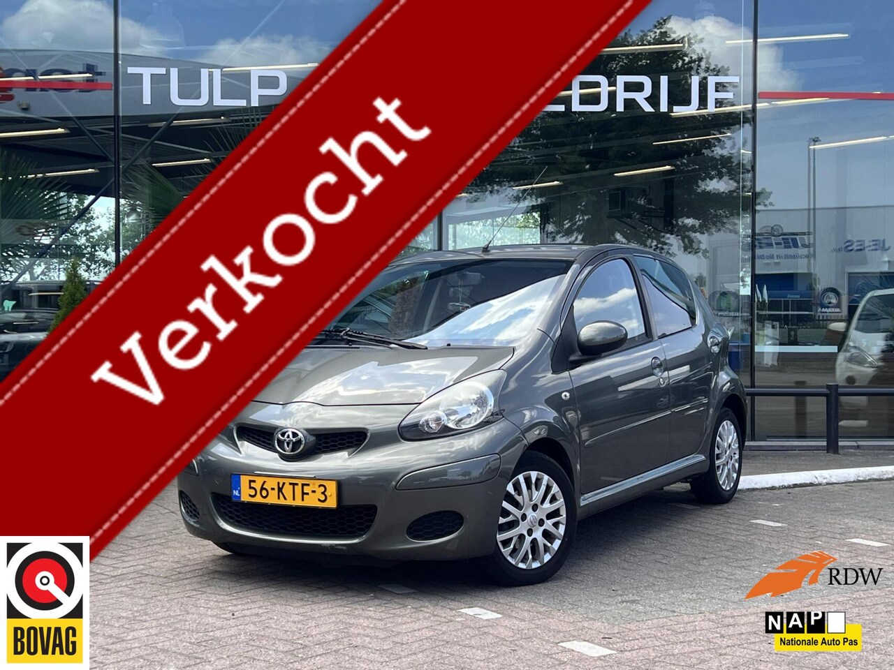 Toyota Aygo - 1.0-12V Aspiration Green 5-deurs Airco LMV NAP - AutoWereld.nl