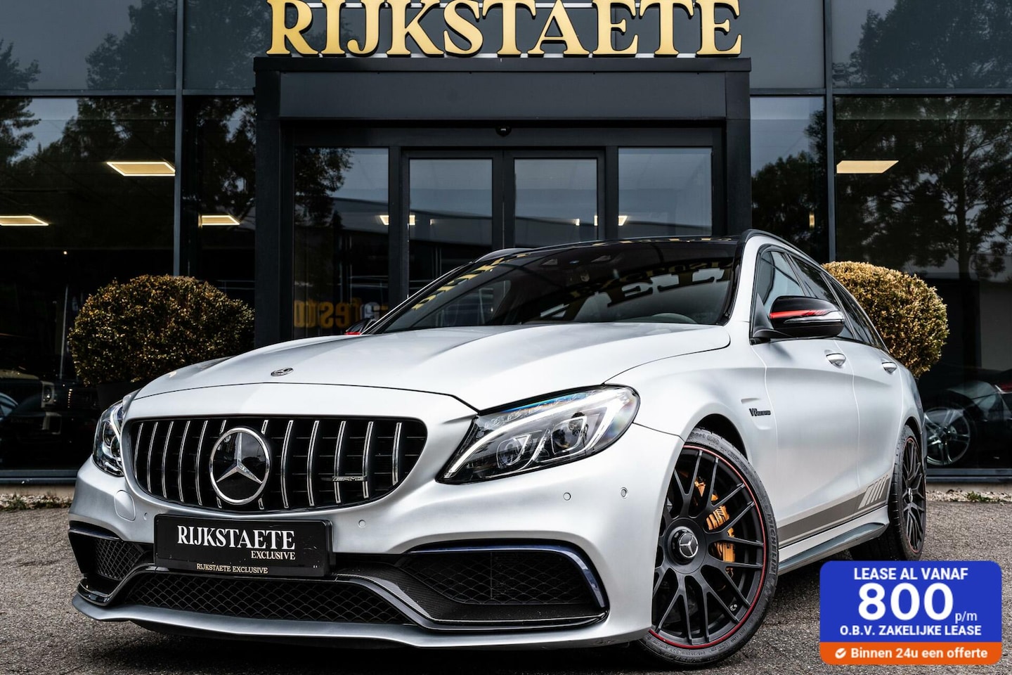 Mercedes-Benz C-klasse Estate - AMG C63 S Edition 1|PANO|KERAMISCH - AutoWereld.nl