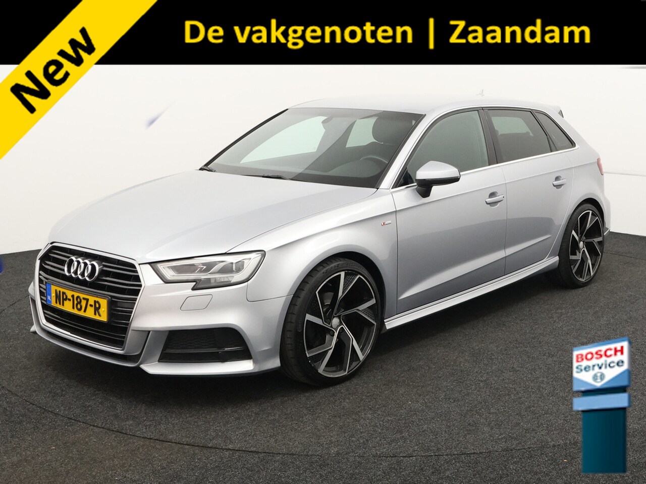 Audi A3 Sportback - 1.0 TFSI Sport S Line Edition Navi, Airco, Cruisecontr, bluetooth, regensensor, bandenspan - AutoWereld.nl