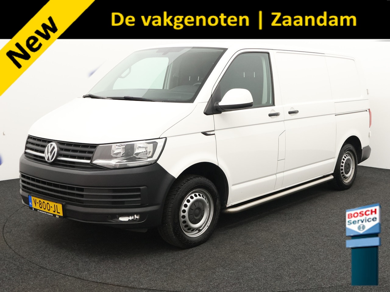 Volkswagen Transporter - 2.0 TDI L1H2 Highline Airco, cruise control, bluetooth, boordcomputer, navigatie full map, - AutoWereld.nl