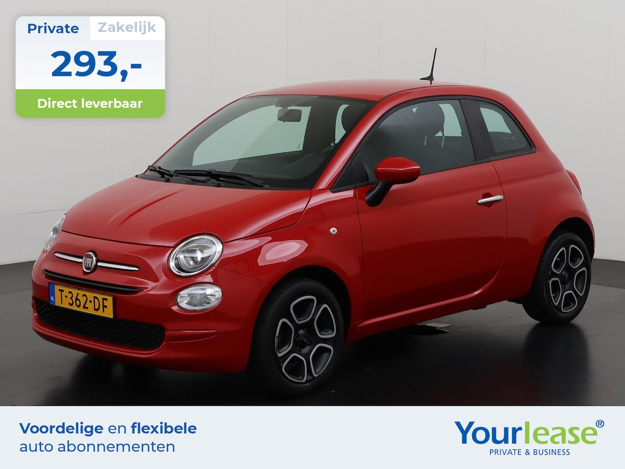 Fiat 500 - 1.0 Hybrid Club | All-in 293,- Private Lease | Zondag Open! - AutoWereld.nl