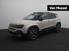 Jeep Avenger - Summit 54 kWh | Warmtepomp | Leder | Schuifdak | Stoelverwarming |