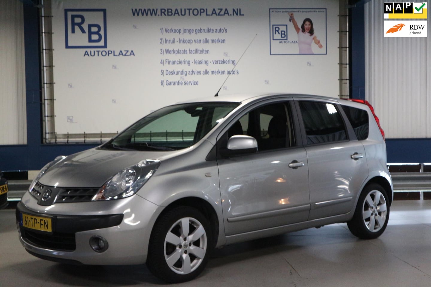 Nissan Note - 1.6 First Note AIRCO/ VOLLEDIG ONDERHOUDEN/ APK 6 2026 - AutoWereld.nl