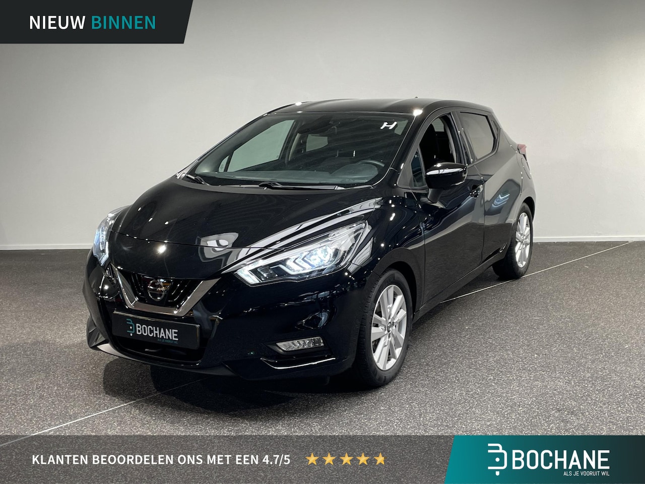 Nissan Micra - 1.0 IG-T N-Connecta Airco | Apple carplay/ Android auto | DAB - AutoWereld.nl