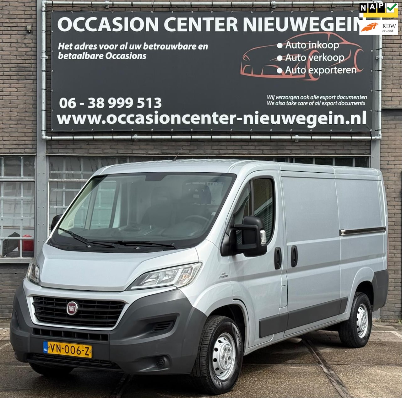 Fiat Ducato - 33 2.0 MultiJet L2H1 2015 NAVI/APK/2xSchuifdeur! - AutoWereld.nl