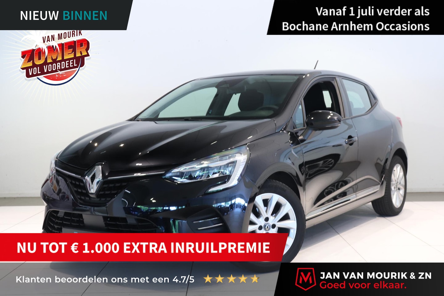 Renault Clio - 1.0 TCe Zen | Airco | Parkeersensor | Lichtmetaal | Navigatie | AppleCarplay AndroidAuto | - AutoWereld.nl