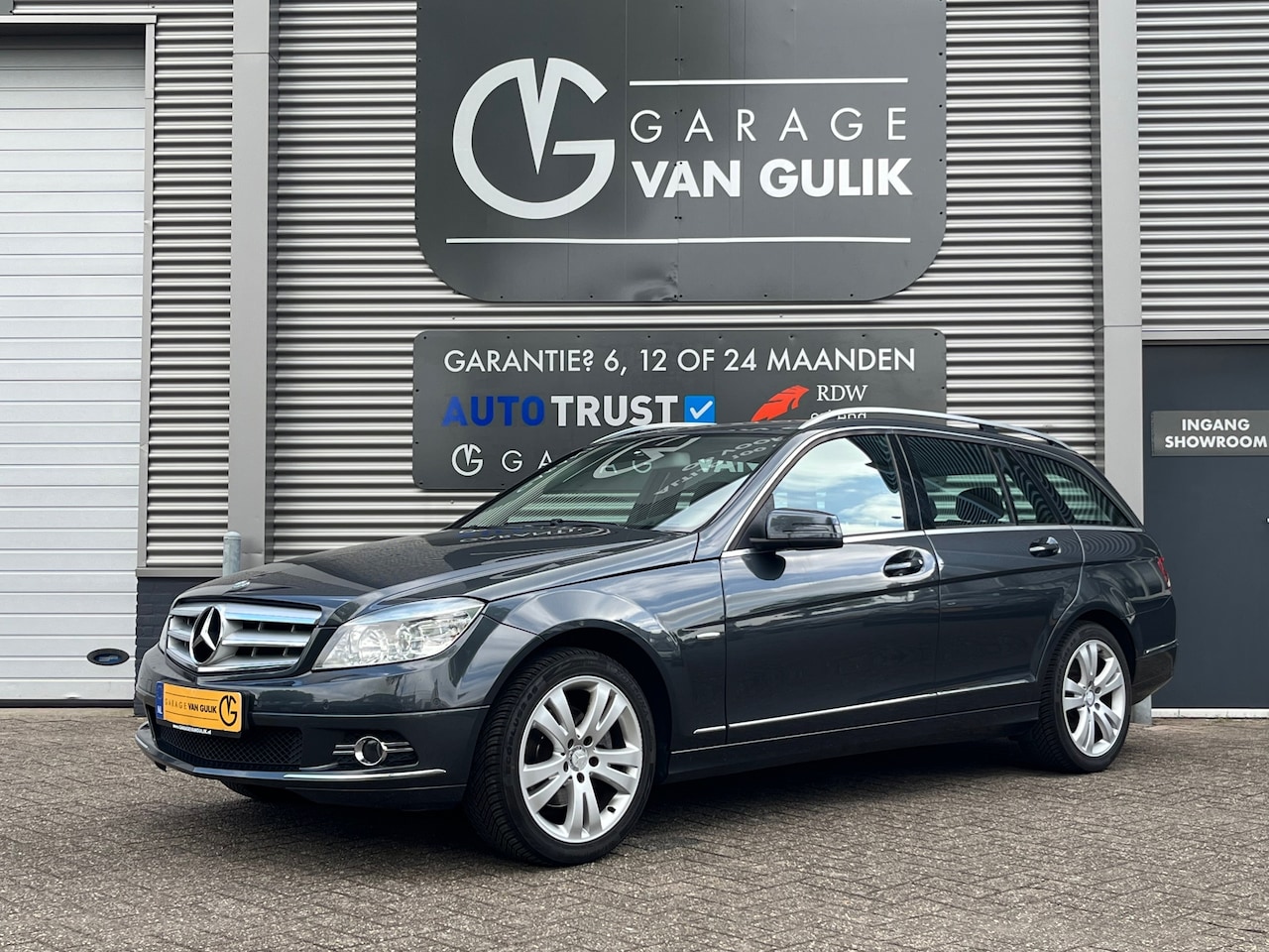 Mercedes-Benz C-klasse Estate - 200 K 184PK Avantgarde Estate Automaat Clima,Cruise,Navi,PdcV+A,Stoelverw.,Isofix,LichtSen - AutoWereld.nl