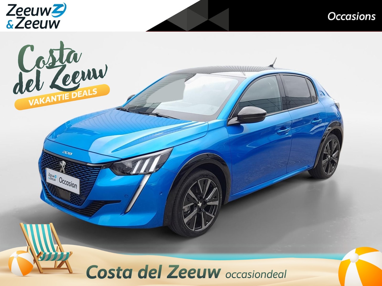 Peugeot e-208 - EV GT 350 50 kWh - AutoWereld.nl