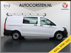 Mercedes-Benz Vito - 114CDI AUT D.C Dubbele Cabine Lang 6-Pers. Airco Navi Camera Pdc Bluetooth Cruise Control