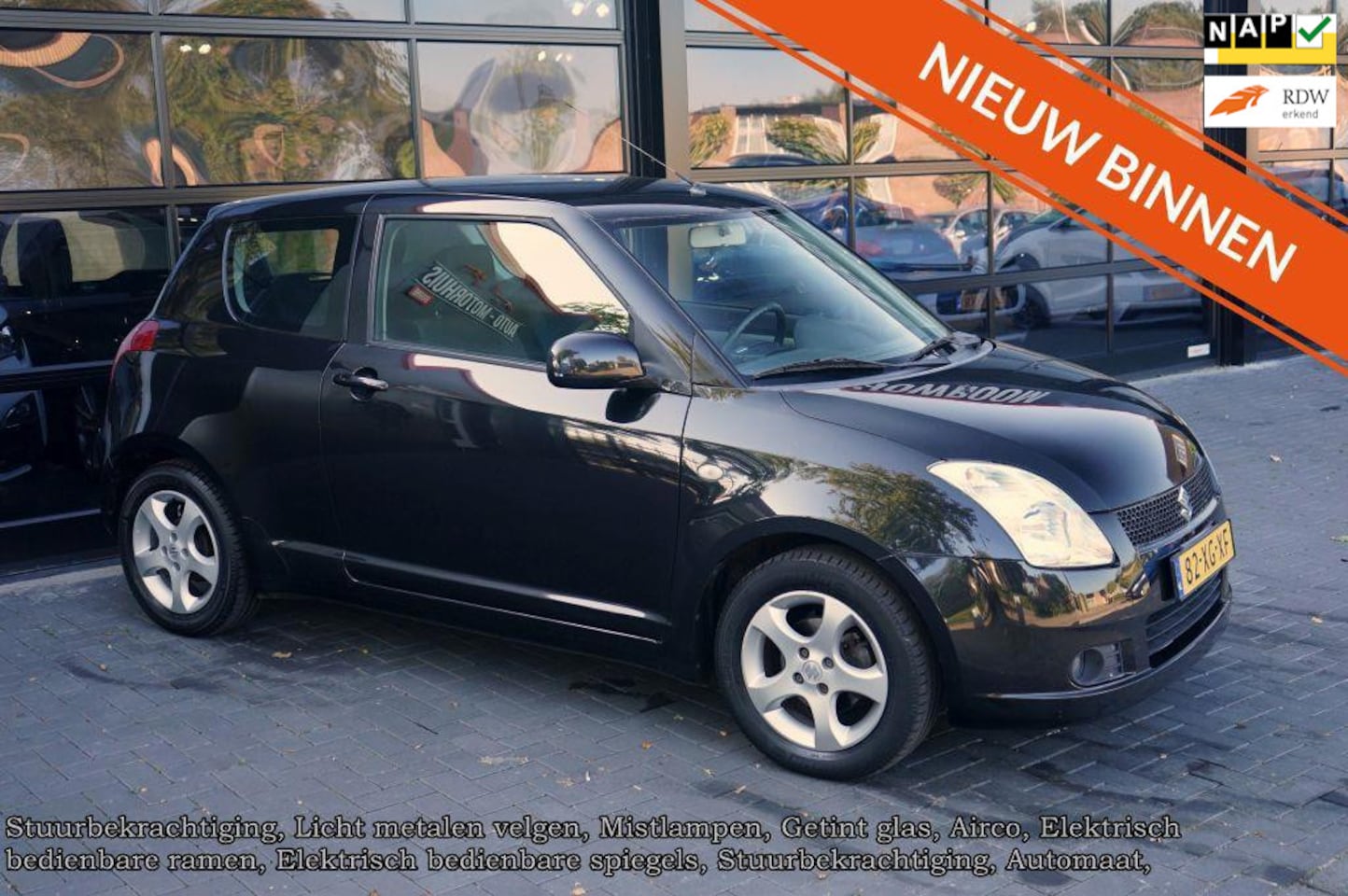 Suzuki Swift - 1.3 Exclusive 1.3 Exclusive, Airco, Radio cd speler, Key-less - AutoWereld.nl