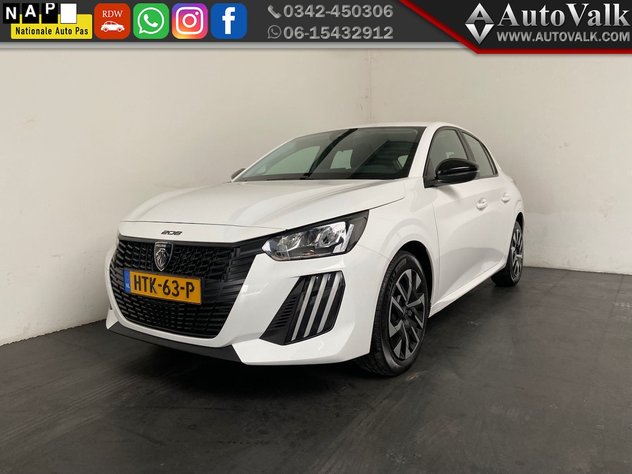 Peugeot 208 - Active 100PK 5 deurs Fabrieksgarantie! - AutoWereld.nl