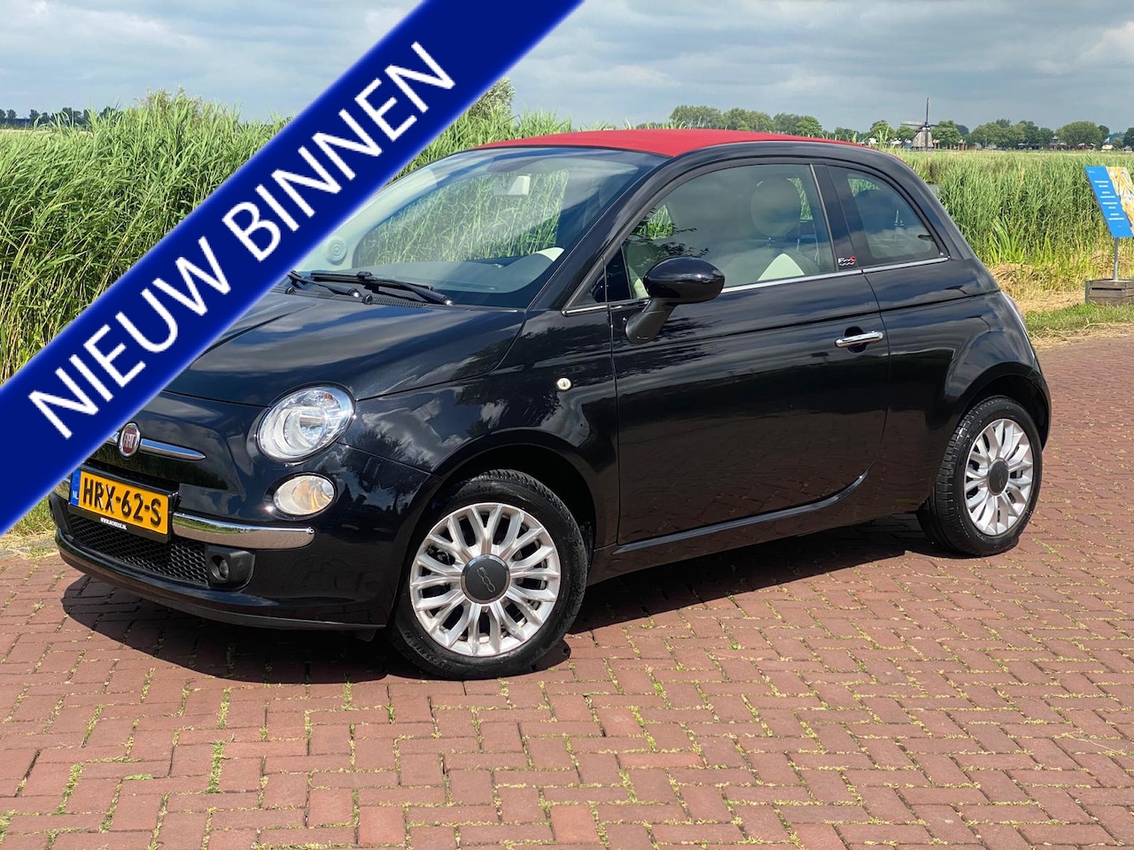 Fiat 500 - Cabrio Automaat slechts 46 dkm Lounge 06-'15 - AutoWereld.nl