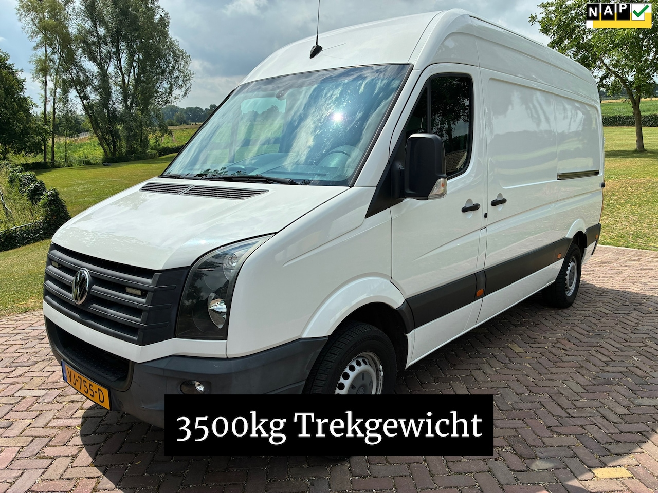 Volkswagen Crafter - 2.0 TDI 136pk L2H2 3500kg TREKGEW AIRCO STANDKACHEL CRUISE - AutoWereld.nl