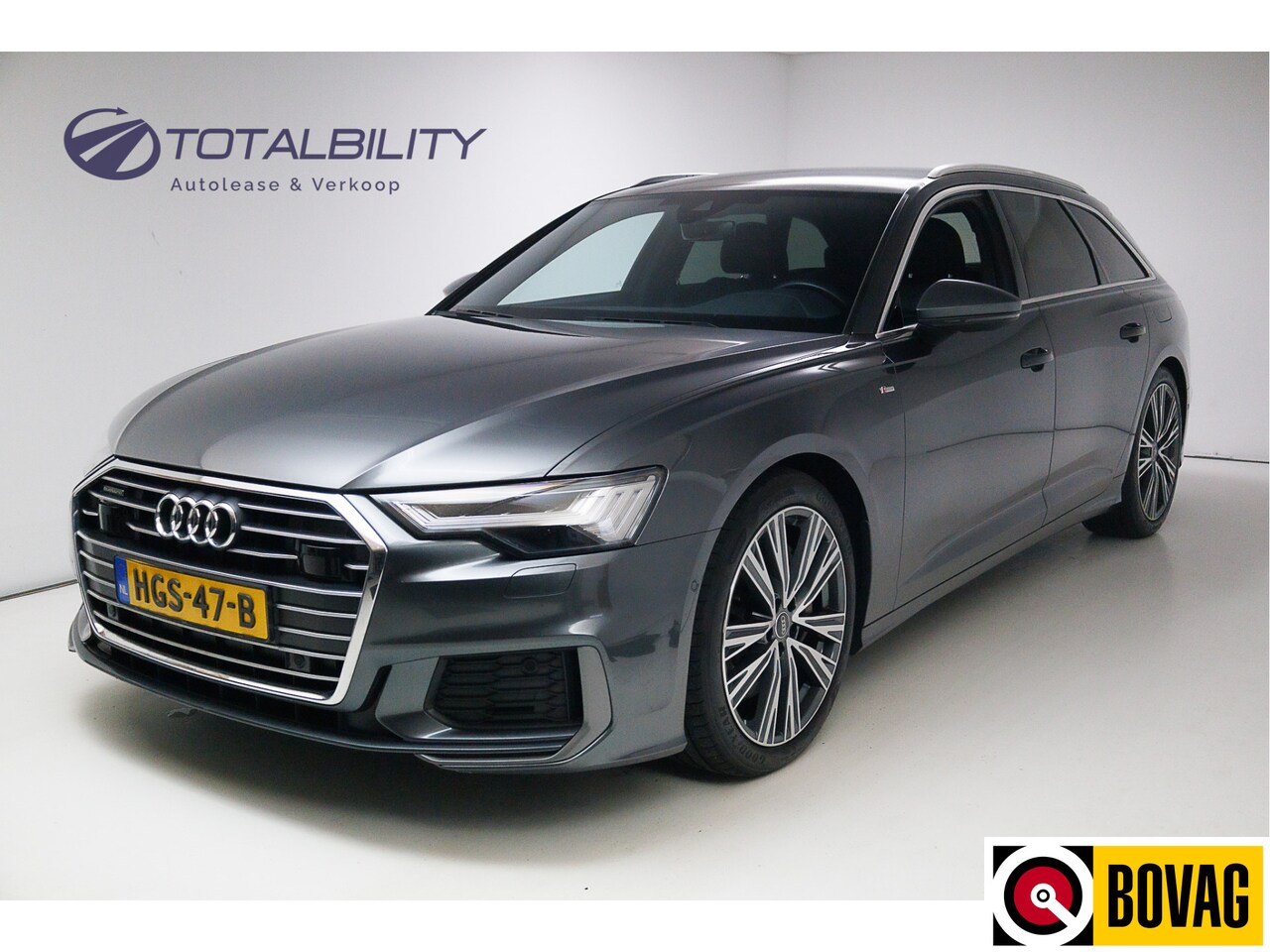 Audi A6 Avant - 50 TFSI e quattro 300 PK 2X S-Line Advanced edition | 20" | Stoel- & achterbankverwarming - AutoWereld.nl