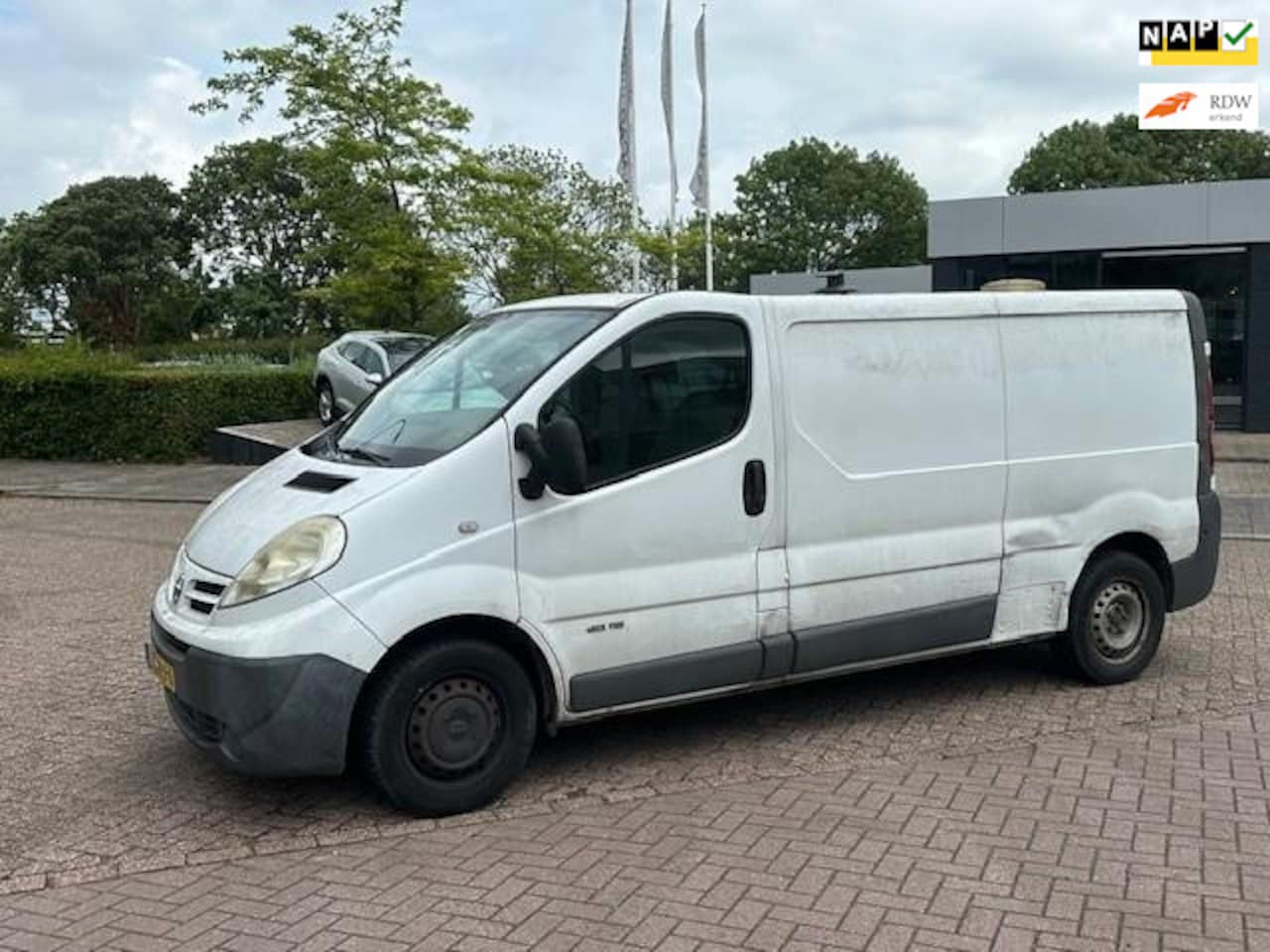 Nissan Primastar - 115.29 2.0 dCi 350L 115.29 2.0 dCi 350L,bj.2008,kleur;wit,marge, NAP met 250.802 km. APK tot 09-2025. - AutoWereld.nl
