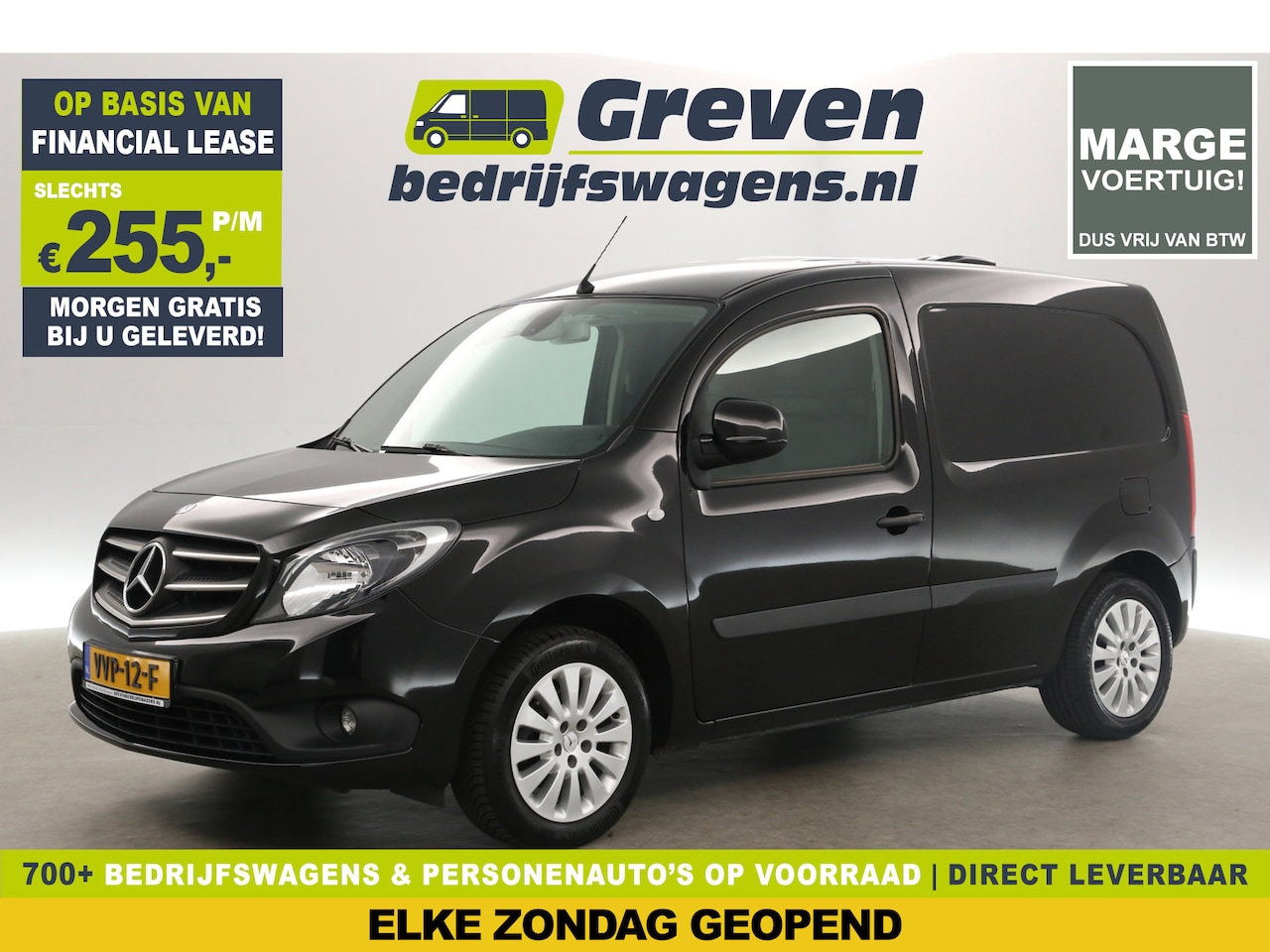 Mercedes-Benz Citan - 111 CDI BlueEFFICIENCY L1H1 | MARGE! | Airco Camera Cruise Navigatie 16"LMV Elektrpakket S - AutoWereld.nl