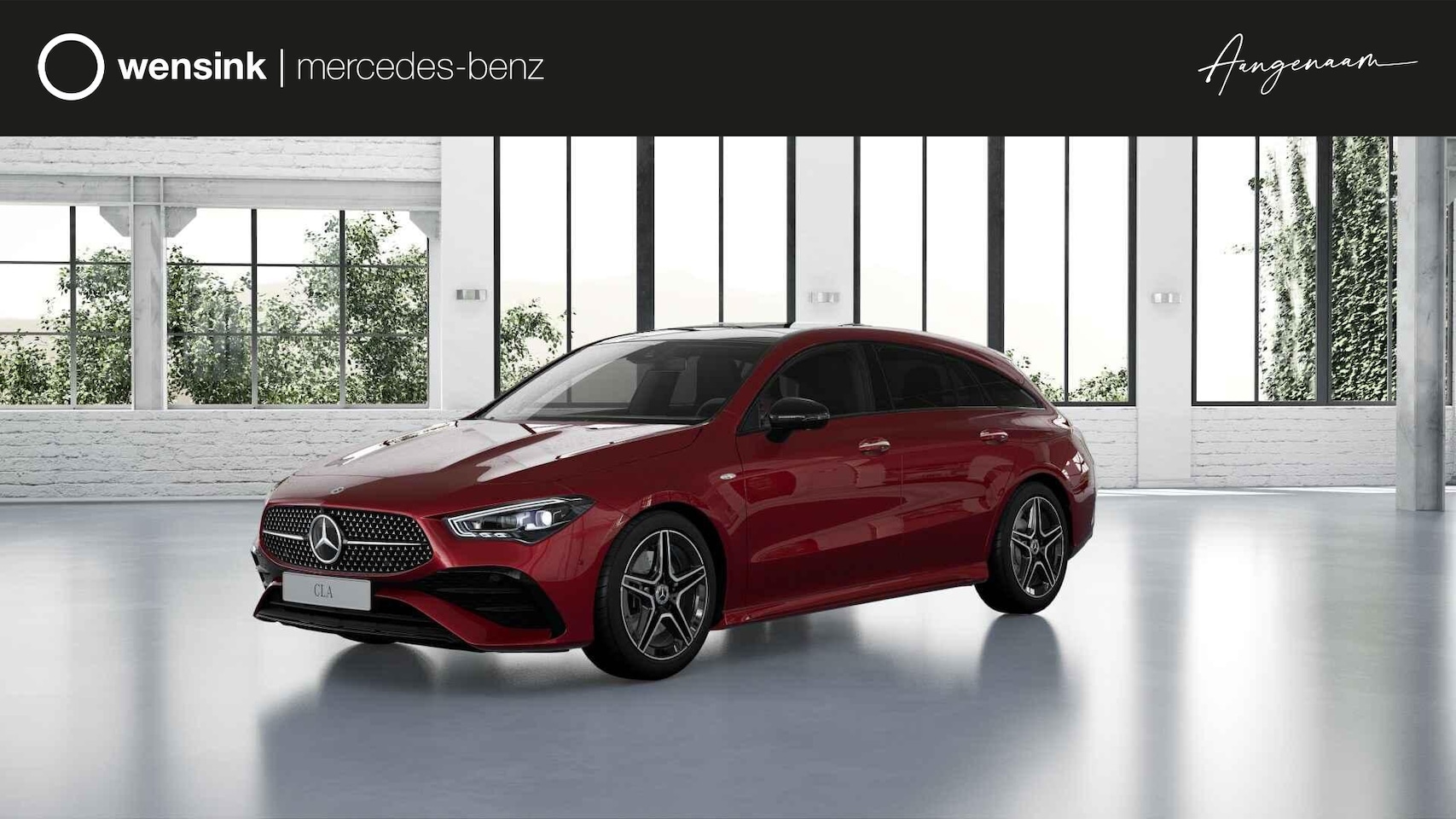 Mercedes-Benz CLA-klasse Shooting Brake - 250e Business Solution AMG | Panoramaschuifdak | Night | Rijassistentiepakket |  Burmester - AutoWereld.nl