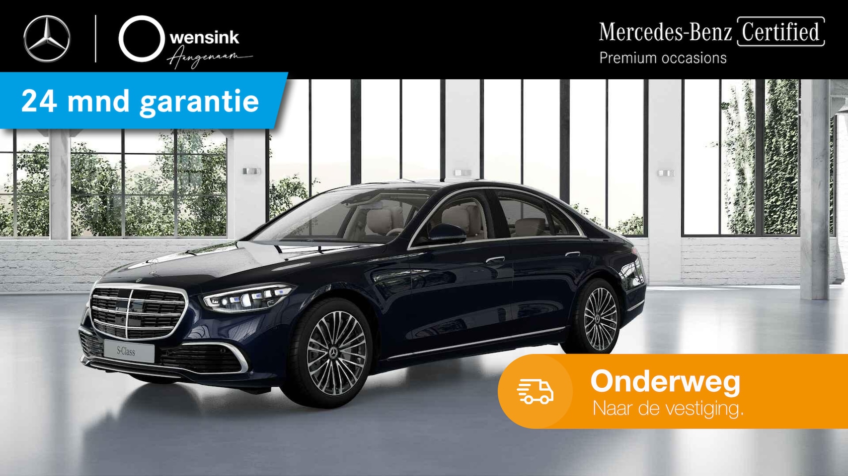 Mercedes-Benz S-klasse - 450 4MATIC Burmester 3D | Panoramadak | Softclose | Headup | Stooelventilatie | Digital Li - AutoWereld.nl