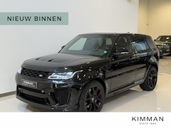Land Rover Range Rover Sport - 5.0 V8 SC SVR | Carbon | Head-Up | ACC | Black Pack | 22 inch Gloss Black Velgen