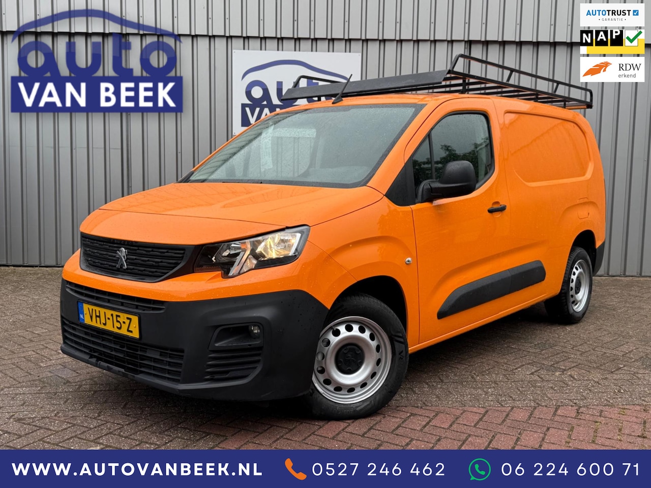 Peugeot Partner - 1.5 BlueHDI Premium Long L2|Carplay|Camera - AutoWereld.nl