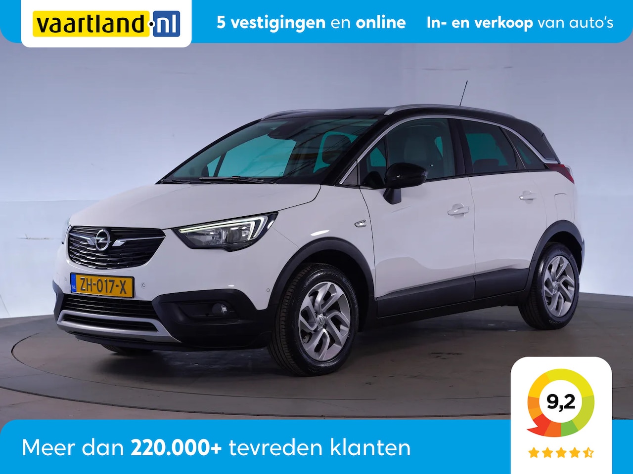 Opel Crossland X - 1.2 Turbo Innovation Aut. [ Panoramadak Navi Stoelverwarming ] - AutoWereld.nl