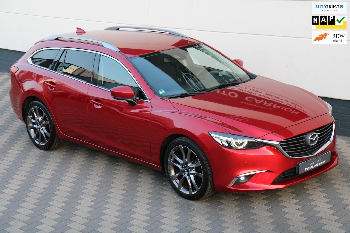 Mazda 6 Sportbreak - 2.5 SkyActiv-G 192PK Aut. Navi Camera !! - AutoWereld.nl