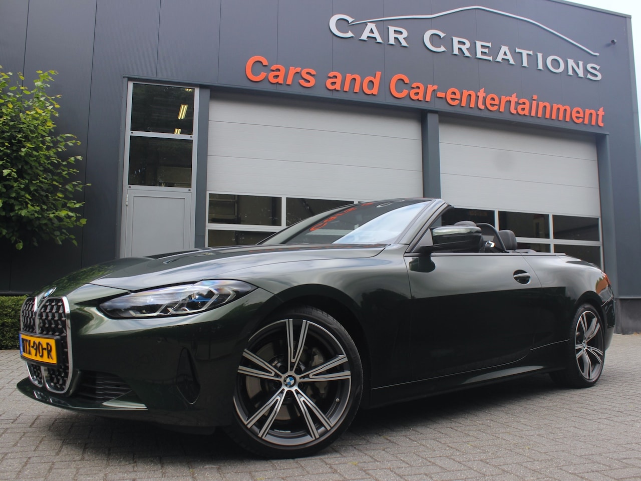 BMW 4-serie Cabrio - 430i High Executive Sanremo Green! - AutoWereld.nl